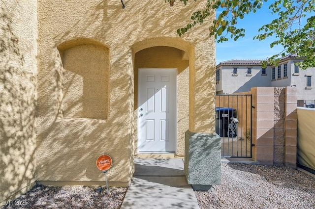 view of property entrance