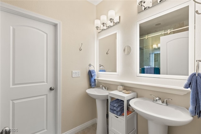 bathroom featuring sink