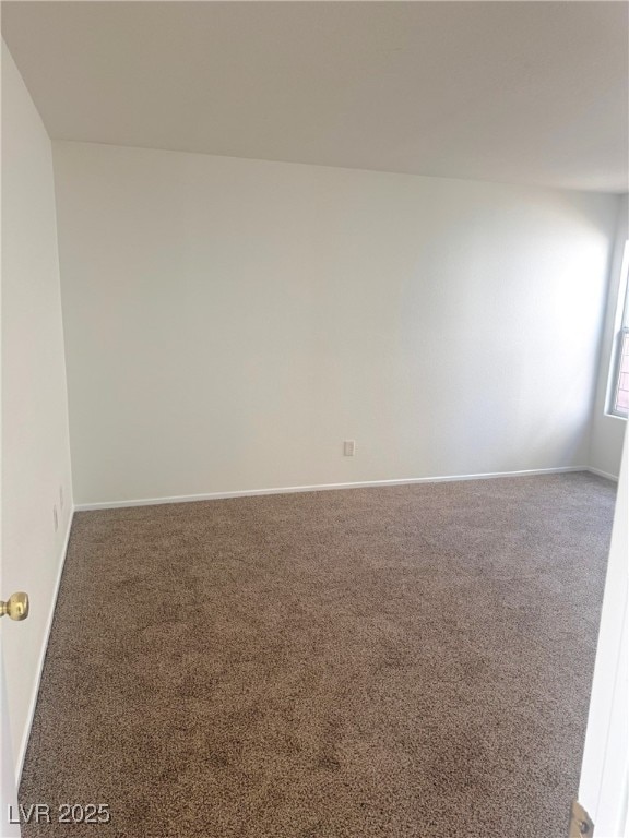 empty room with carpet floors