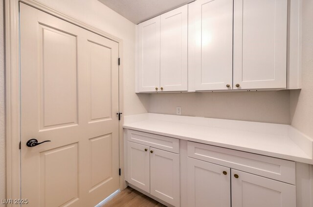 interior space featuring light wood-style flooring