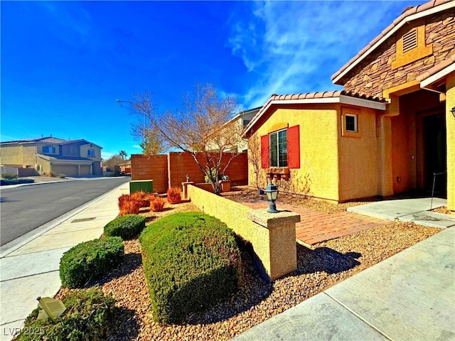 view of home's exterior