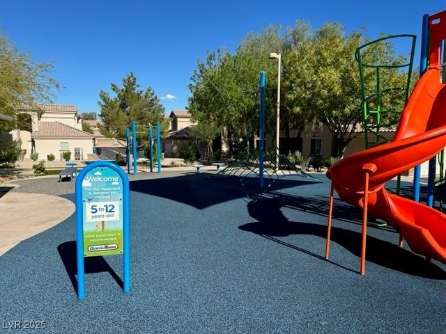 view of play area