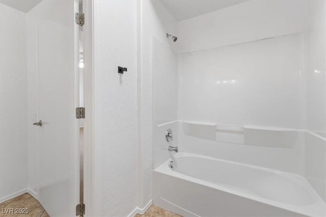 bathroom featuring bathing tub / shower combination