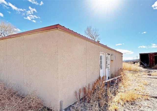 view of side of property