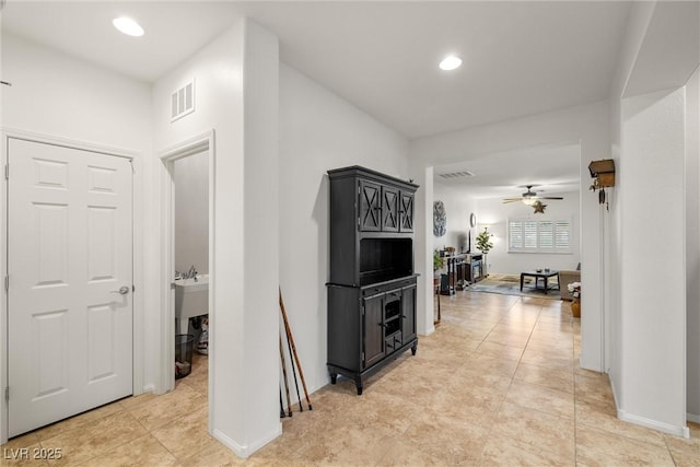 4459 Lavender, Pahrump, NV 89061 - hall with light tile patterned floors