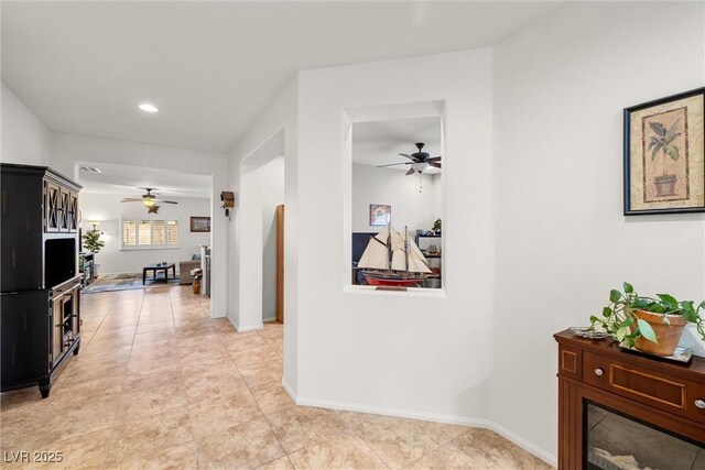 4459 Lavender, Pahrump, NV 89061 - corridor featuring light tile patterned flooring