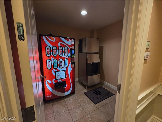 135 E Harmon Ave Unit 2120, Las Vegas, NV 89109 - interior space featuring baseboards, recessed lighting, and tile patterned floors