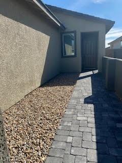 view of property exterior featuring stucco siding