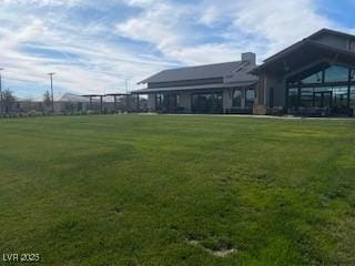 2379 Albury Ave, North Las Vegas, NV 89086 - view of grassy yard