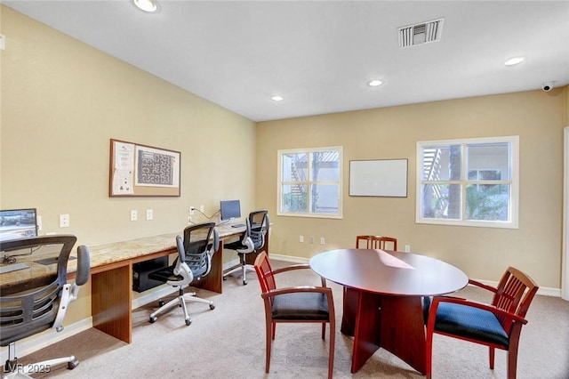 office featuring carpet floors