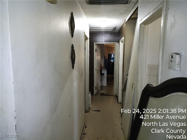 421 Miller Ave, North Las Vegas, NV 89030 - hallway featuring visible vents