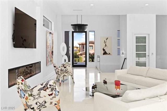 1455 Macdonald Ranch Dr, Henderson, NV 89012 - living area featuring recessed lighting