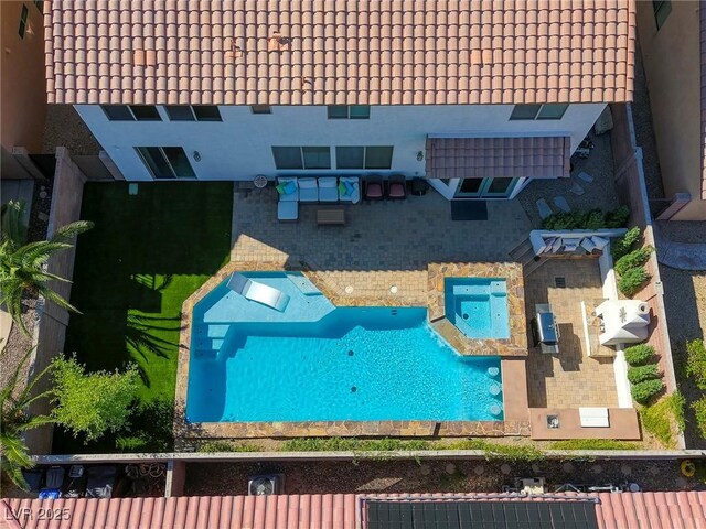 9950 Waxberry Ct, Las Vegas, NV 89178 - aerial view