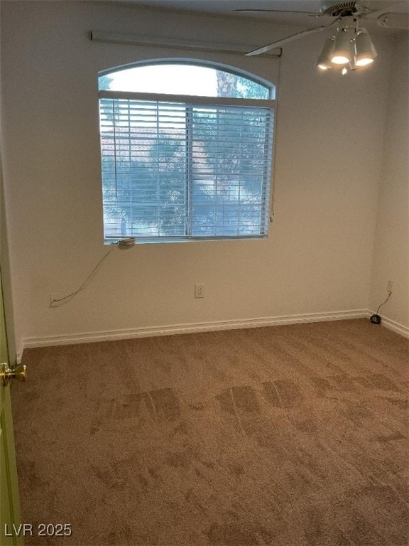 75 N Valle Verde Dr Unit 621, Henderson, NV 89074 - carpeted spare room featuring ceiling fan and baseboards