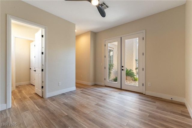 4796 Riva De Romanza St, Las Vegas, NV 89135 - unfurnished room featuring light wood-style flooring and a ceiling fan
