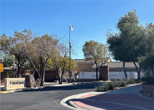 view of street