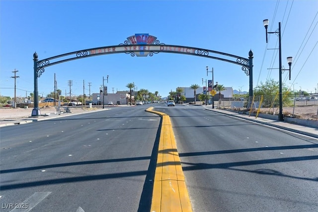 view of road