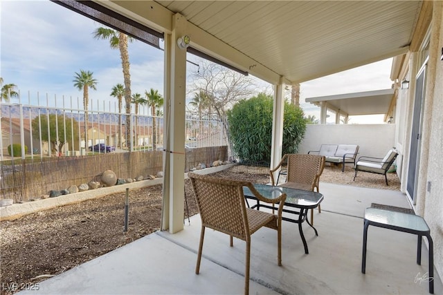 view of patio