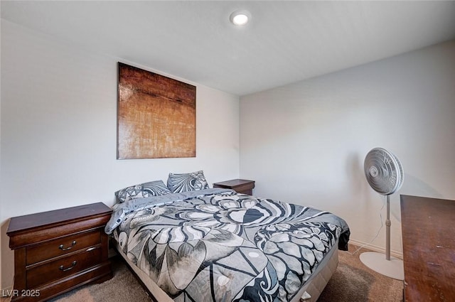 bedroom featuring carpet floors