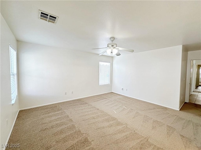 11036 Parete Ct, Las Vegas, NV 89141 - carpeted empty room featuring a ceiling fan and baseboards