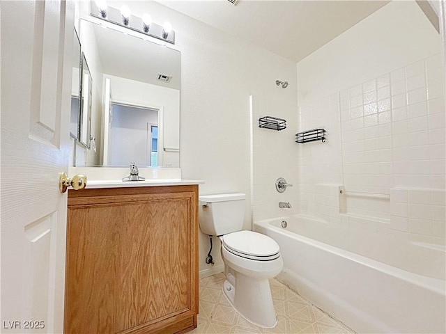 11036 Parete Ct, Las Vegas, NV 89141 - full bathroom with vanity and shower / bathtub combination