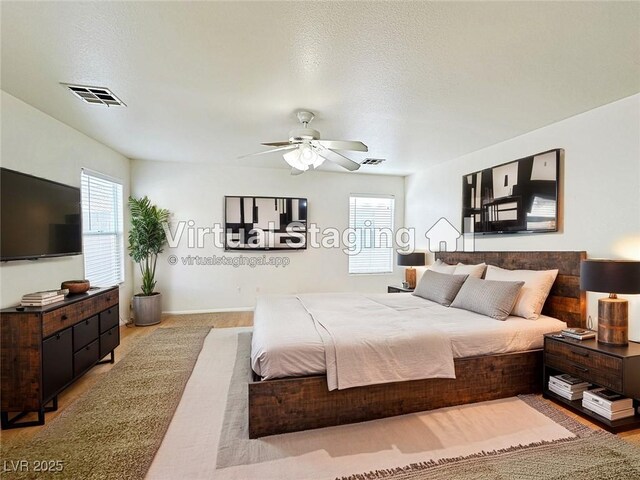 11036 Parete Ct, Las Vegas, NV 89141 - bedroom featuring a ceiling fan