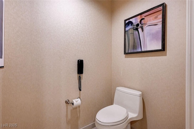 bathroom with toilet