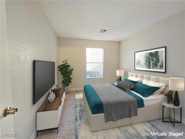 bedroom featuring hardwood / wood-style flooring