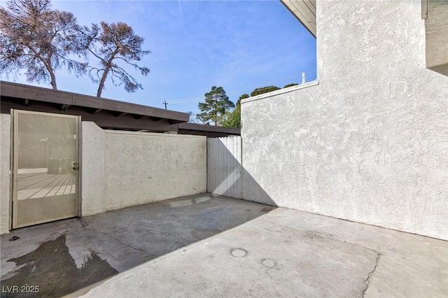 exterior space featuring a patio