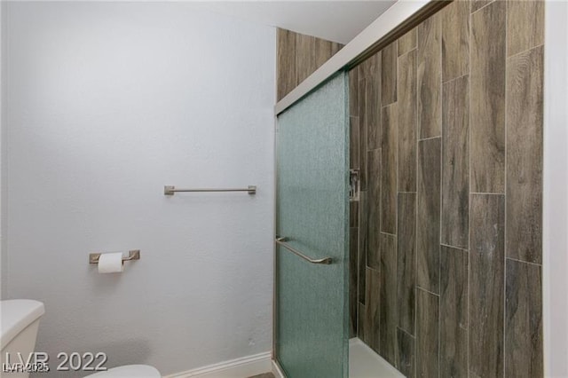 5816 W Cherokee Ave, Las Vegas, NV 89103 - bathroom with an enclosed shower and toilet