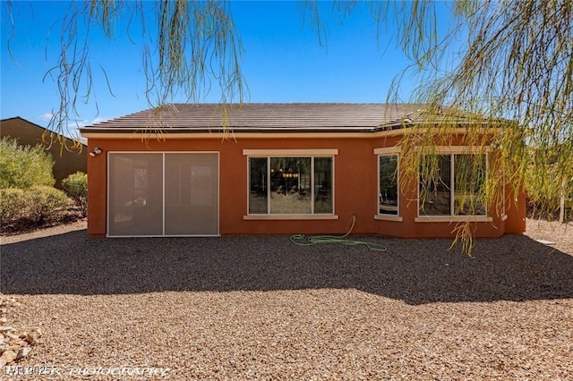 view of rear view of property