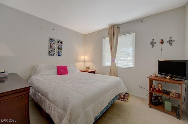 bedroom featuring carpet floors