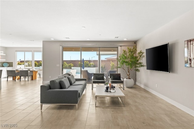 view of living room