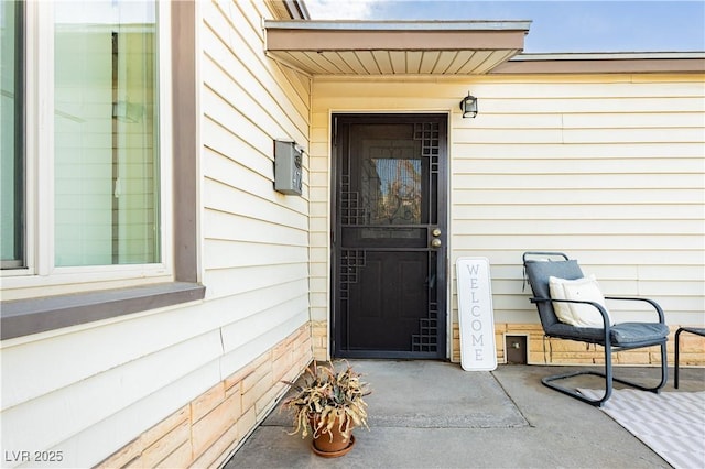 view of entrance to property