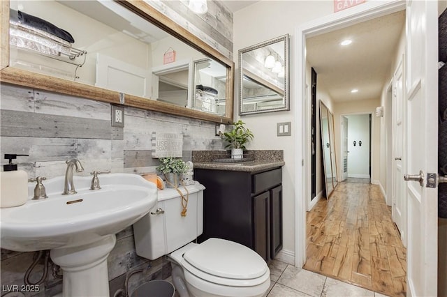 bathroom featuring toilet