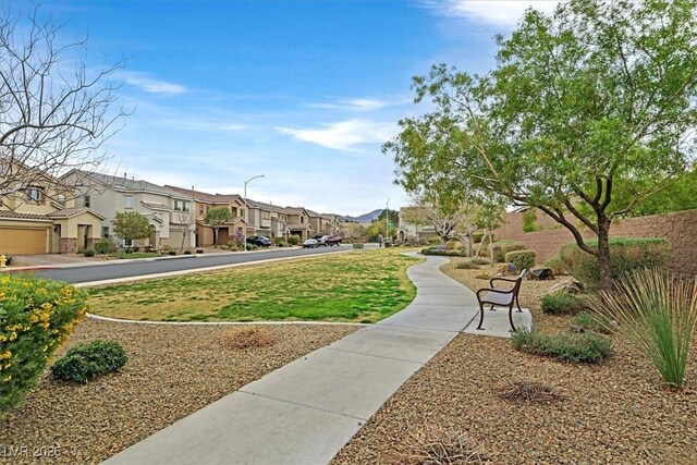 view of home's community with a residential view