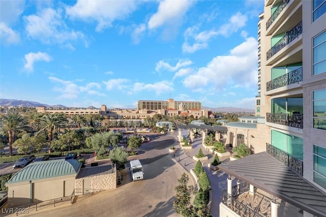9103 Alta Dr Unit 404, Las Vegas, NV 89145 - birds eye view of property featuring a mountain view