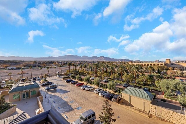 9103 Alta Dr Unit 404, Las Vegas, NV 89145 - bird's eye view featuring a mountain view