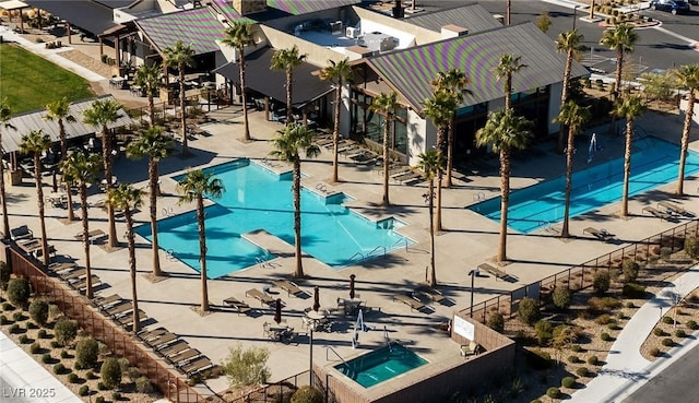 community pool featuring a patio