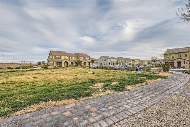 view of property's community with a residential view