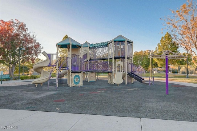 view of community play area