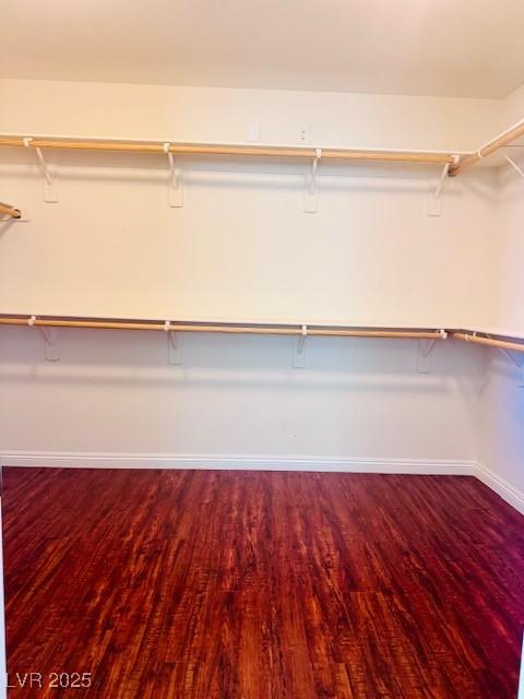 4562 White Cap Mill St, Las Vegas, NV 89147 - walk in closet with wood finished floors