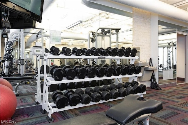 8255 Las Vegas Blvd Unit 415, Las Vegas, NV 89123 - workout area featuring carpet