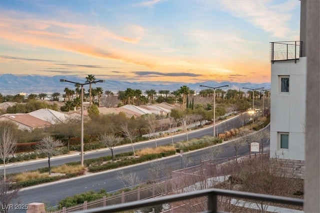 property view of mountains