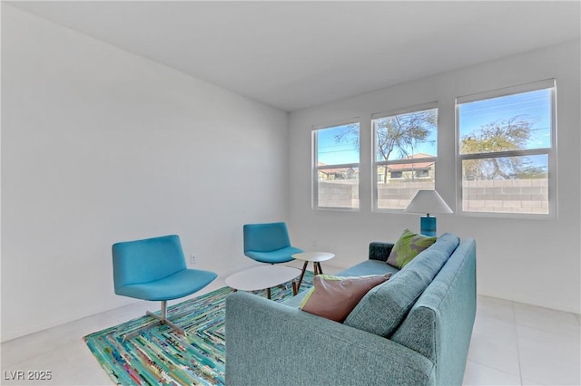 view of sitting room