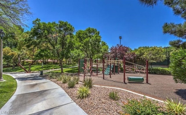 view of community playground