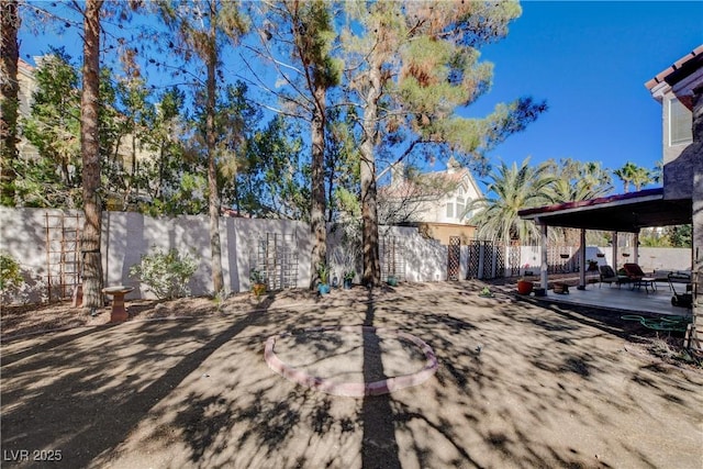 7624 Nocturne Ct, Las Vegas, NV 89128 - fenced backyard featuring a patio area