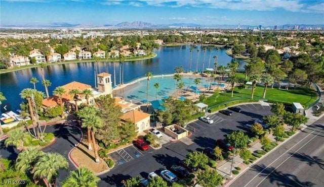 7624 Nocturne Ct, Las Vegas, NV 89128 - drone / aerial view of a large body of water