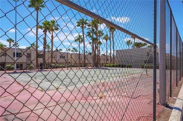 2667 Aracatuba Ave, Las Vegas, NV 89121 - view of sport court with fence