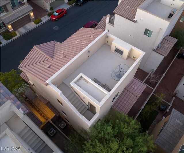 bird's eye view